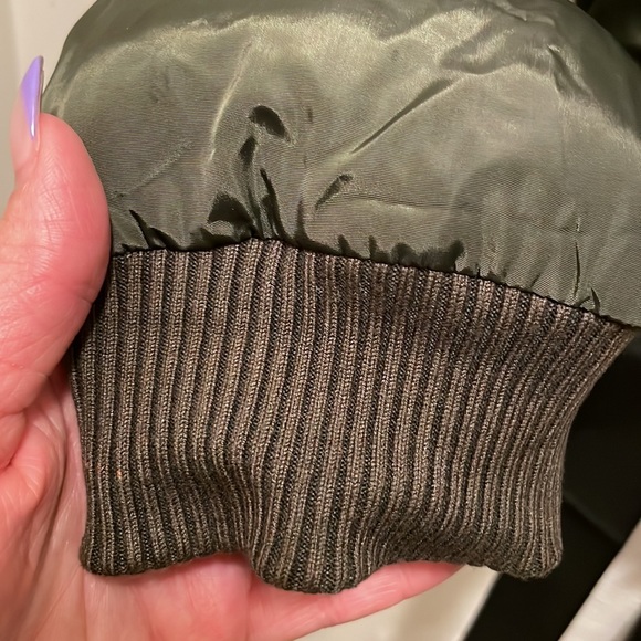 Green Bomber Jacket - Picture 7 of 10